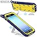 iPhone 6S Plus Case, POETIC Revolution [Premium Rugged] Protective Case with [Landscape Stand Feature] [Shock Absorption & Dust Resistant] for Apple iPhone 6 Plus/iPhone 6S Plus Yellow/Blue