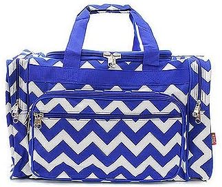 chevron duffle bag