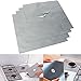 Tmarton 8Pcs Reusable Silver Gas Range Protector Liner Non Stick Gas Hob Stovetop Protectors