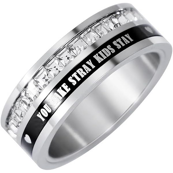Amazon.com: X9H8N9 Skz Ring Stray Inspired Merch Jewelry Stay Fans