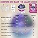 BELUN Stars Night Light for Kids, Universe Night Light Projection Lamp, Romantic Star Christmas Birthday Space Projector lamp for Bedroom(Pink)
