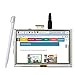 juvtmall TFT LCD Display 5 Inch 800×480 Touch Screen Monitor HDMI Module with Touch Function for Raspberry Pi B+/2B/3B+Banana Pi Windows 10 8 7