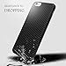iPhone 6S Case,iPhone 6 Case,L-JUWA Luxury Carbon Fiber Line Flexible TPU Silicone Ultra Slim Back Case,Shock Absorbing Bumper Protective Case Cover for Apple iPhone 6/6s 4.7 inch (Black)