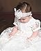 Christening Gown Baby Girl Lace Toddler, Picture Color, Size 10-12 Months