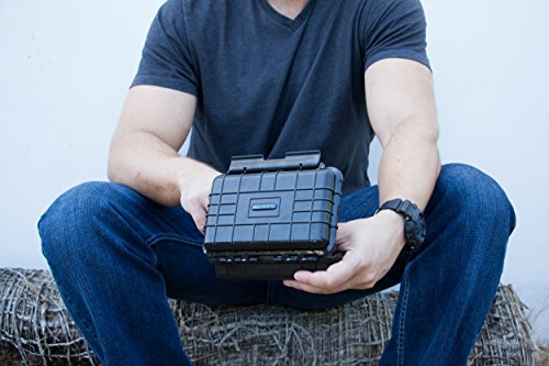 CloudTen Odor Resistant Airtight Case Compatible with Davinci Iq and Accessories , Includes Grinder and Canister - Thumbnail 4