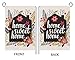 BLKWHT Home Sweet Home Garden Flag Vertical Double Sided Spring Summer Yard Outdoor Decorative 12.5 x 18 Inch