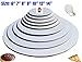 pizety White Cake Circles – 6