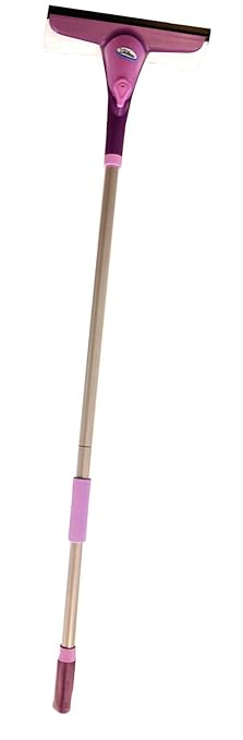 NEU: Aqua Laser Fenster Spray Mop sprüh wischer fensterreiniger fenster (Lila)