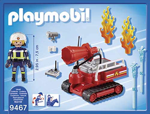 PLAYMOBIL City Action 9467 Feuerwehr-Löschroboter, Ab 4 Jahren – Bild 3