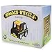 Wooden Wheels Natural Beechwood Chunky Cars and Vehicles Imagination Generation|For Children +12 Months| Black Taxi Cab