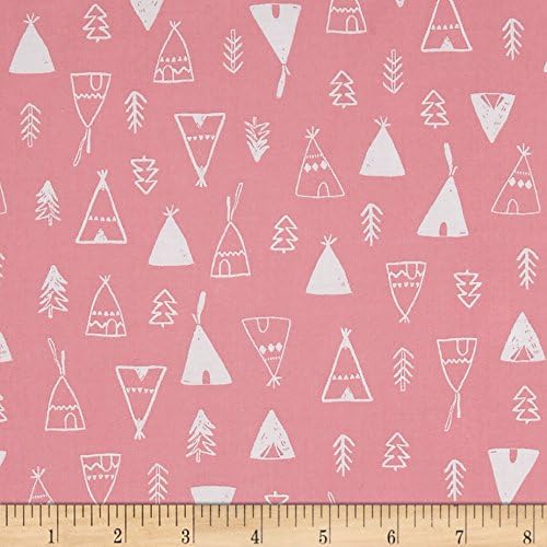 Dear Stella No Drama Llama Teepees Parfait Fabric By The Yard