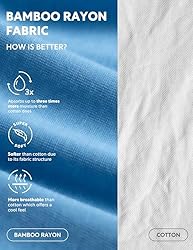 Separatec Men's Underwear Breathable Rayon Made
