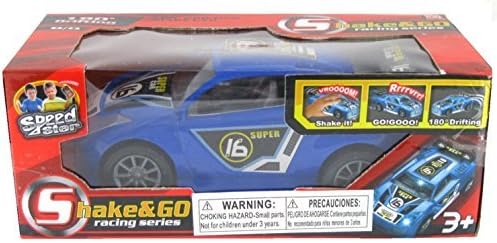 Speed Ster, 180 Drifting Shake Car, Blue