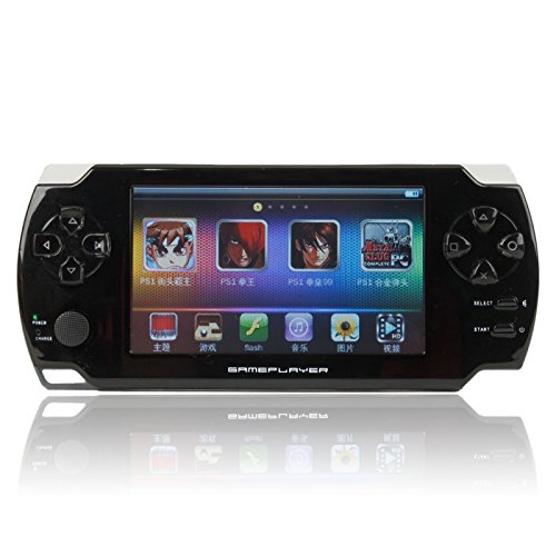 MP4 Players - 8GB 4.3" Ultra-thin LCD Touch Screen New Game MP3 MP4 MP5 Player Camera E-Book (TXT PDF) Black