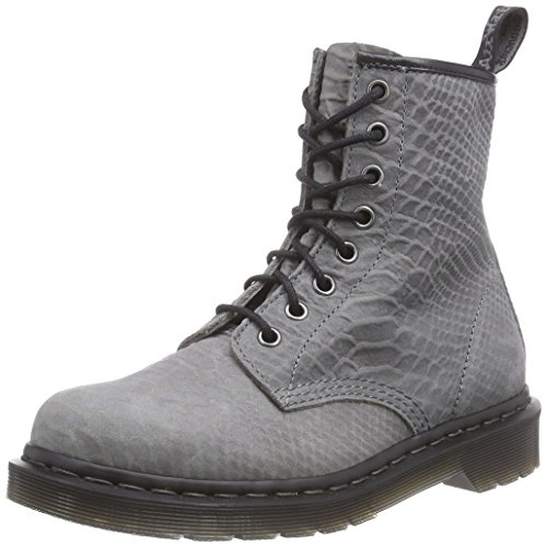 UPC 883985839236, Dr. Martens Women&#39;s 1460 Lace-Up Ankle Boot, Grey Python, 3 M UK/5 M US