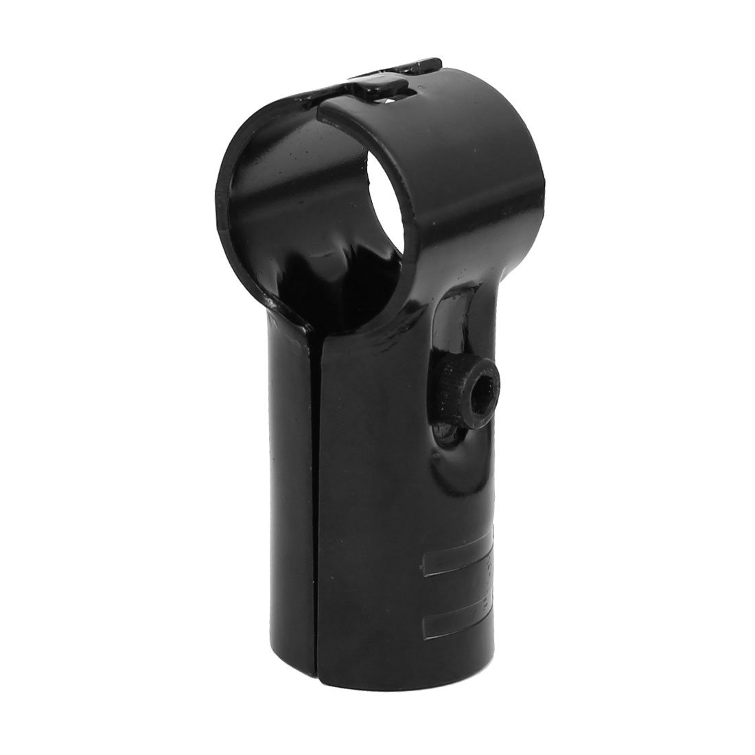 Sourcingmap 28mm Diameter Metal T Shaped Double Port Lean Tube Connector Pipe Clamp Clip