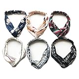 Flowerfox Women Girl Headbands Head Wrap Hair Band Hair Care Hair Accessories Elastic Stretchy