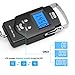 Dr.meter Backlit LCD Display Fishing Scale, 110lb/50kg Electronic Balance Digital Fishing Postal Hanging Hook Scale with Measuring Tape, 2 AAA Batteries Included