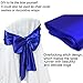 OHogar Royal Blue Table Runners Packs of 10 12×108 inches Satin Table Runner for Party,Wedding,Banquet,Birthday,Decoration,Reception,Event,Shower,Silk&Smooth Seam Edges Fabric Fit Long,Round Tables