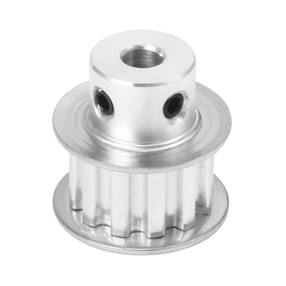 sourcingmap Aluminum 12 Teeth 5mm Bore 5.08mm Timing Belt Pulley for 10mm Belt