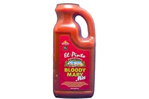 El Pinto Bloody Mary Mix 32 FL OZ (Pack of 1) Cocktail Mixer