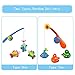 Bath Toys Fishing Game with Floating Fish Enjoy Bathing Fun Time Great Gift for Baby Kids Girls Boys 2 3 4 Years Old Early Education,Random delivery