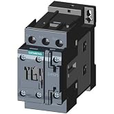 Siemens 3RT20261BB40 IEC Magnetic Contactor, 24VDC, 3 Pole, 25 Amp, 1NO+1NC, Size S0, Screw Terminal
