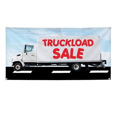 Amazon Com Vinyl Banner Sign Truckload Sale Auto Car Vehicle