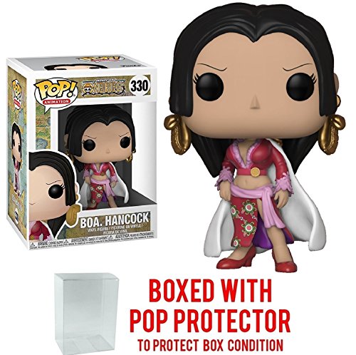 Funko Pop! Anime: One Piece - Boa Hancock Vinyl Figure (Bundled with Pop BOX PROTECTOR CASE)