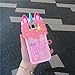 Mulafnxal Quicksand Case for Samsung Galaxy Note 8,Soft Cute Silicone 3D Cartoon Animal Cover, Shockproof Cases,Kids Girls Bling Glitter Rubber Kawaii Character Protector for Samsung Note8