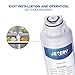 2 Pack Samsung DA29-00020B Refrigerator Water Filter Replacement Compatible With Fridge DA29-00020A, HAF-CIN, EXP 46-9101,DA29-00019A by JETERY