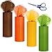 Supla 4 Colors Fall Autumn Tulle Rolls Orange Yellow Brown Tulle Fabric Ribbon Tulle Netting Rolls Spool - 6