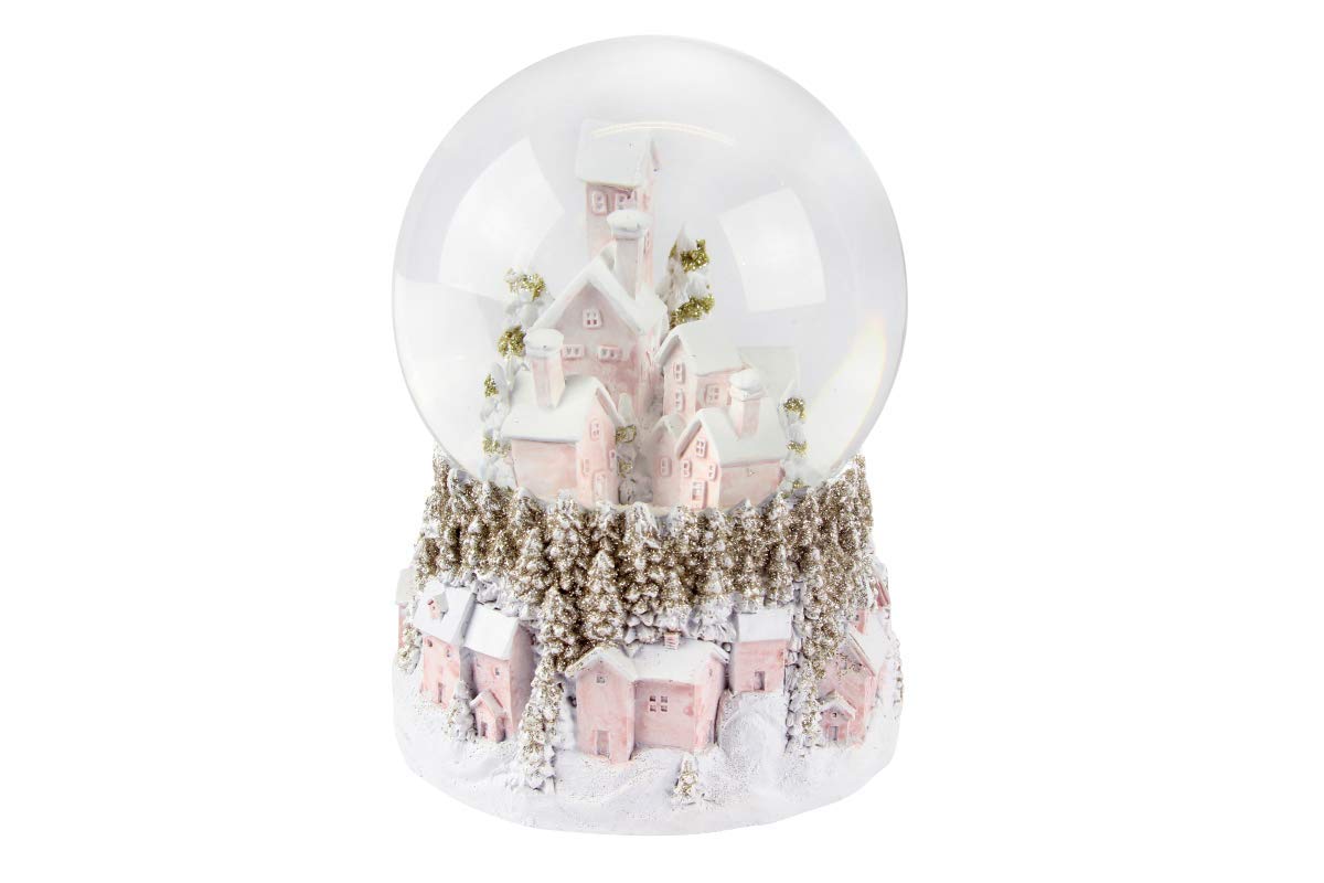 Gisela Graham Pastel Village Light Up Musical Stand 18 cm