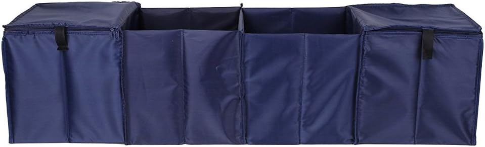 Amazon Airbibo 車用収納ボックス 折りたたみ カー 用品 4ボックス 両サイド保冷アルミ蒸着ボックス 保温機能 保冷ボックス 収納box 軽自動車 車用収納 フタ付き キャンプ q 家庭用 ポケット ケース カバー 車 バイク