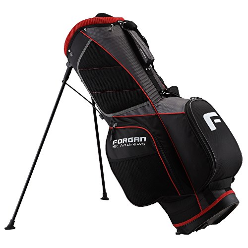 Forgan of St Andrews Super Lightweight Golf Stand Carry Bag Red