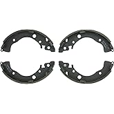 BOSCH BS913 Blue Drum Brake Shoe Set - Rear | Compatible with Select Honda Civic, Fit, Insight