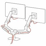 Ergotron – LX Dual Monitor Arm, VESA Desk Mount