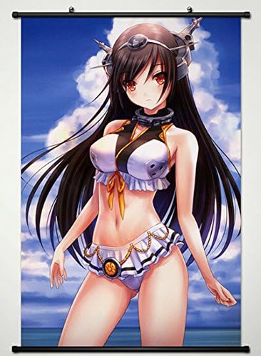Wall Scroll Poster Fabric Painting For Anime Kantai Collection Nagato 136 L