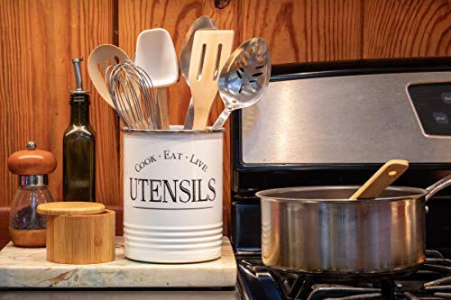 3 Kitchen+Utensil+Holder+Farmhouse+Home