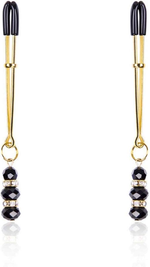 Kingkun Women Couples Adult Six Toys Adjustable C-lìtórìs Clìp with Metal Chain Nìpplé Clamp