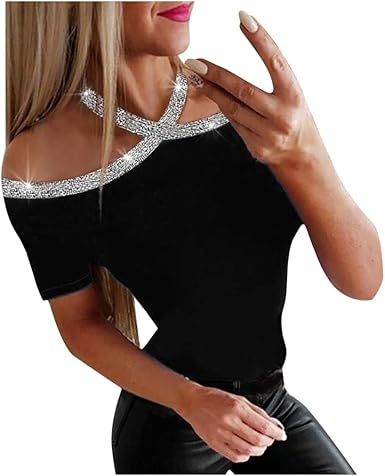 amazon black off shoulder top