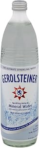 GEROLSTEINER NATURAL SPRK MINERAL WATER GLASS BOTTLE 1 CT 25.3 OZ - 0075502386671