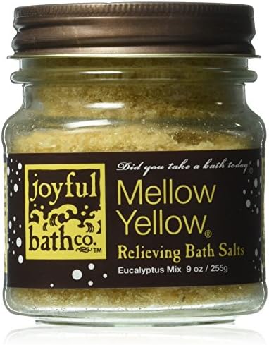 Joyful Bath Mellow Yellow Relieving Bath Salts, Eucalyptus, 9 Ounce
