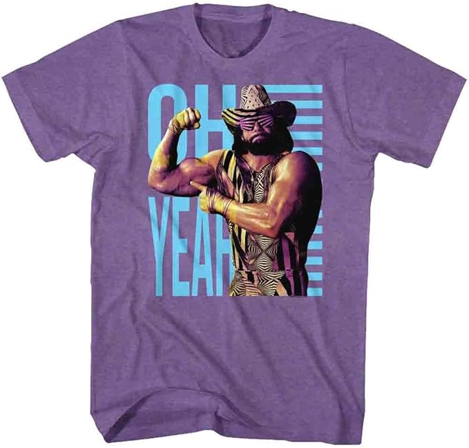 Macho Man Oh Yeah Adult TShirt Clothing