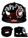Chicago New Leader Youth Kids Bull Head Skyline Bulls Colors Black Red Era Snapback Hat Cap 19in to 21in Head Size