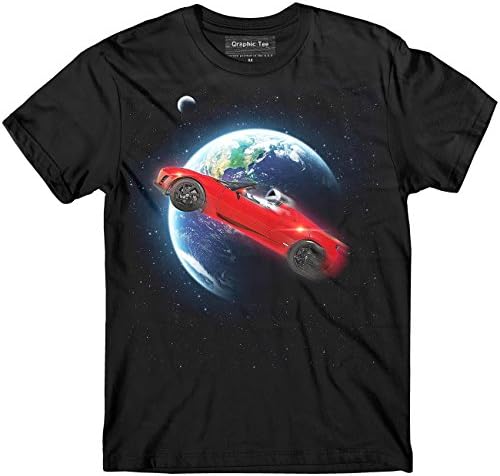 Qraphic Tee SpaceX t-Shirt, Roadster t-Shirt, Elon Musk, Tesla t-Shirt, Falcon Heavy