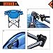 KingCamp Cute Saucer Chair Moon Round Mini Size Ultralight Portable Compact Folding with Safe Lock for Kids Camping Picnic Outdoor with Carry Bag