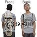 YYST Skateboard Shoulder Carrier Skateboard Backpack Strap Skateboard Backpack Carrier - No Skateboard