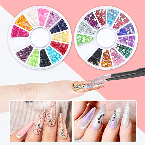 Rihart Acrylic Nail Kit 500 Pcs French False Nails Tips 42 Colors Acrylic Nail Powder And Liquid Set Brush Glitter Rhinestones Art Decoration Tools Gel Nail Remover Kit For Nail Beginners Supplies Pricepulse