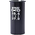 CYSKY Bike SeatPost Adapter Shim, 25.4/27.2/28.6/30.4/30.8/31.6/33.9/34.9mm, 60mm Length Bicycle Seat Post Tube Adapter, Seatpost Reducing Sleeve Shim for Mountain Bike, Road Bike, MTB, BMX